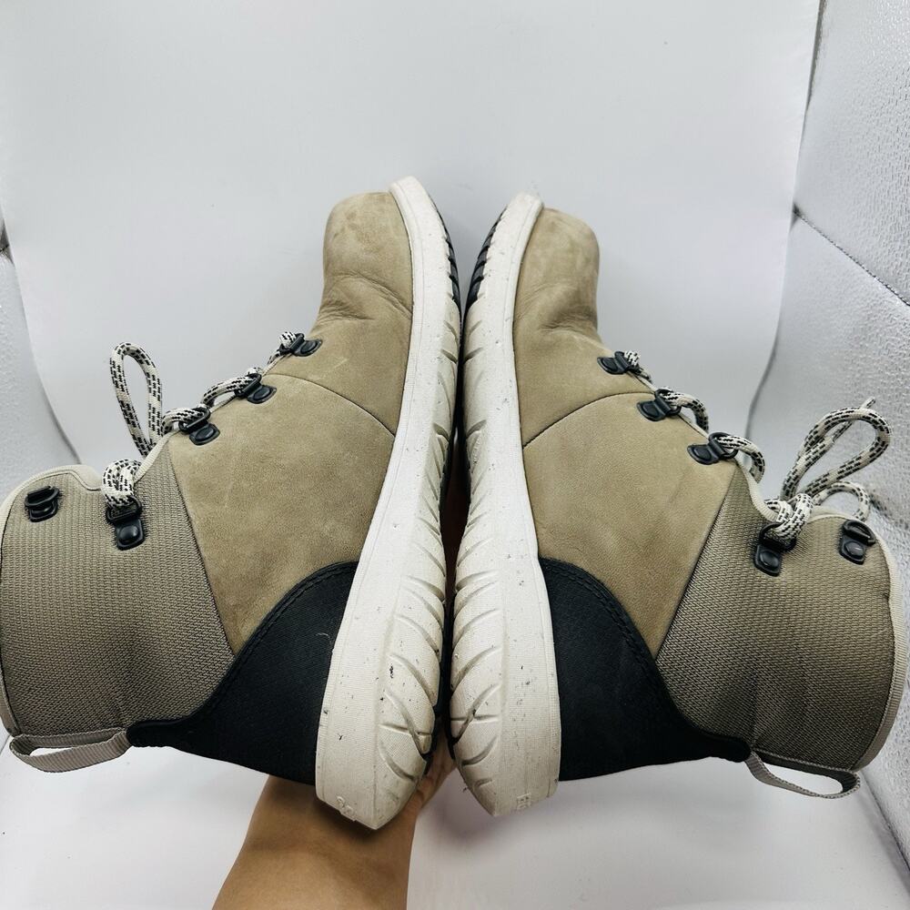 BOGS Cypress Lace ST Work Boots Women's Size 7 M Waterproof Taupe Leather - Picture 5 of 7